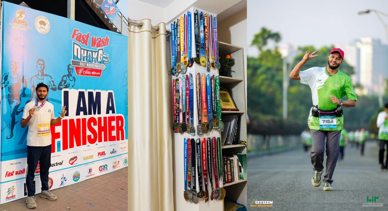 Finished 37 Maration Run